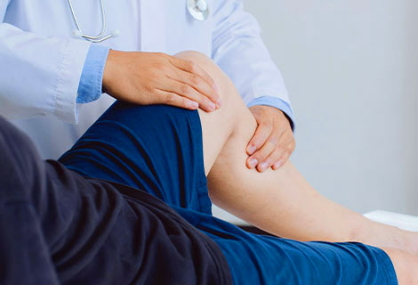 Knee Decompression for auto accident injury